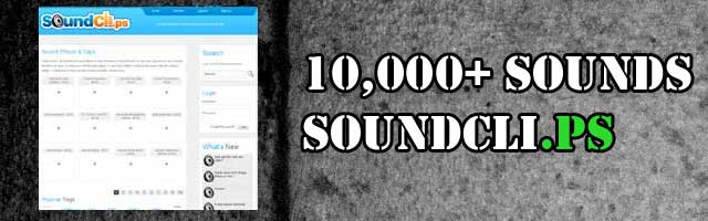 10,000+ Sound Clips
